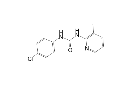 N-(4-chlorophenyl)-N'-(3-methyl-2-pyridinyl)urea