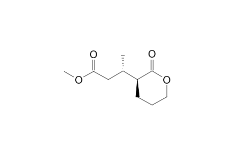 (3S)-3-[(3S)-2-ketotetrahydropyran-3-yl]butyric acid methyl ester