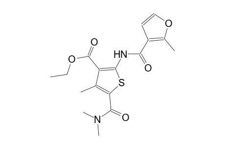 ethyl 5-[(dimethylamino)carbonyl]-4-methyl-2-[(2-methyl-3-furoyl)amino]-3-thiophenecarboxylate