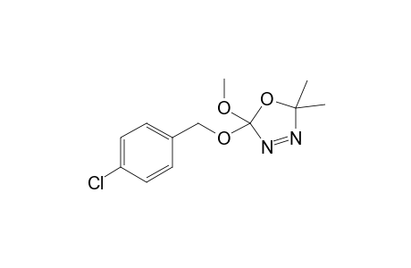 2-(4-Chlorobenzyloxy)-2-methoxy-5,5-dimethyl-1,2,4-oxadiazoline