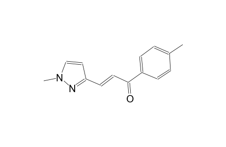 (2E)-1-(4-methylphenyl)-3-(1-methyl-1H-pyrazol-3-yl)-2-propen-1-one