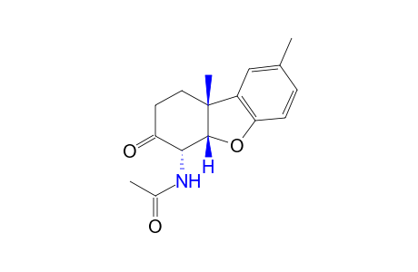 N-(8,9bbeta-DIMETHYL-1,2,3,4,4abeta,9b-HEXAHYDRO-3-OXO-4alpha-DIBENZOFURANYL)ACETAMIDE