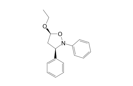 (3R,5S)-5-ethoxy-2,3-diphenyl-1,2-oxazolidine