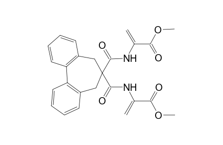 6,6-Bis[N-(1'-(methoxycarbonyl)vinyl)amido]dibenzo[a,c]-1,3-cycloheptadiene