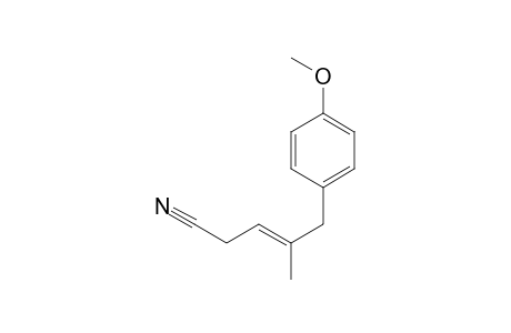 3-Pentenenitrile, 5-(4-methoxyphenyl)-4-methyl-