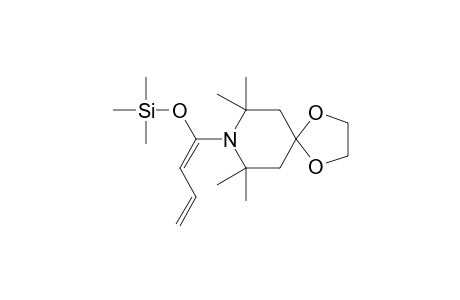 1,4-Dioxa-8-azaspiro[4.5]decane, 7,7,9,9-tetramethyl-8-(1-trimethylsilyloxy-1,3-butadienyl)-