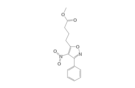 METHYL-4-(3-PHENYL-4-NITROISOXAZOL-5-YL)-BUTYRATE