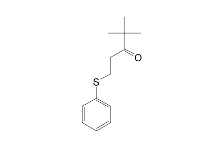 2,2-Dimethyl-5-(phenylthio)-3-pentanone