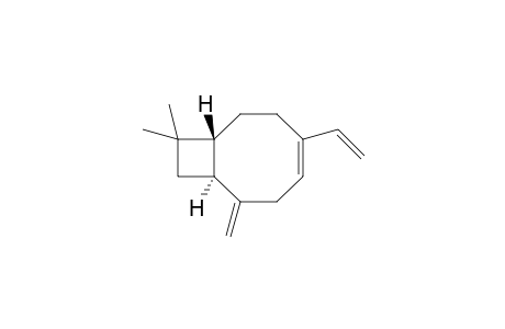 (1S,8R,4E)-9,9-Dimethyl-2-methylene-5-vinylbicyclo[6.2.0]dec-4-ene