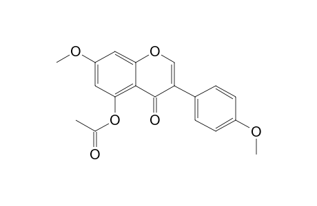 7,4'-Dimethoxy-5-hydroxyisoflavone, acetate