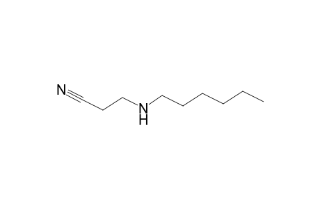 Propanenitrile, 3-(hexylamino)-
