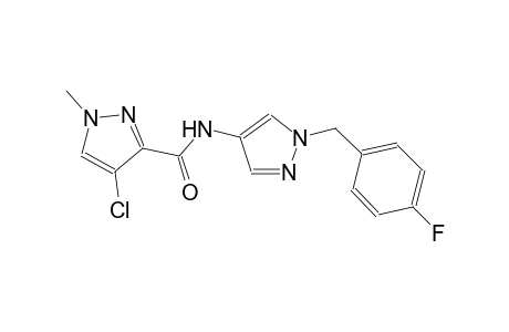 4-chloro-N-[1-(4-fluorobenzyl)-1H-pyrazol-4-yl]-1-methyl-1H-pyrazole-3-carboxamide