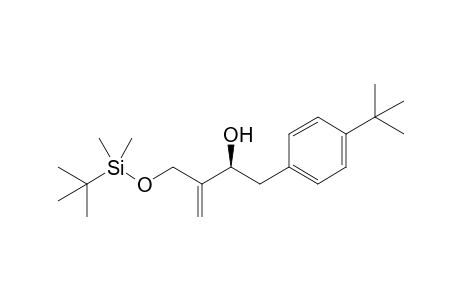(S)-2-exo-Methylene-1-tert-butyldimethylsilyl-4-(4-tert-butylphenyl)butan-3-ol