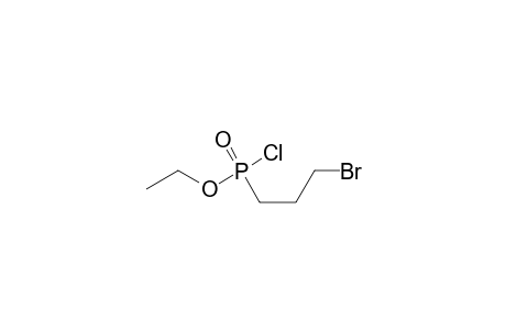 Phosphonochloridic acid, (3-bromopropyl)-, ethyl ester