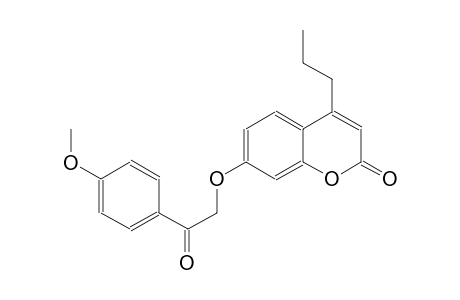 7-[2-(4-methoxyphenyl)-2-oxoethoxy]-4-propyl-2H-chromen-2-one