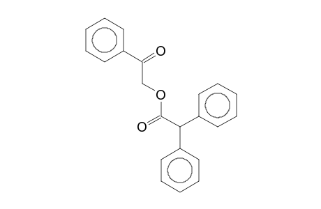 2-Oxo-2-phenylethyl diphenylacetate
