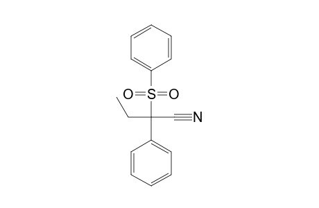 ETHYL-PHENYL-(PHENYLSULFONYLACETONITRILE)