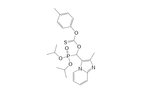 [di(propan-2-yloxy)phosphoryl-(2-methyl-3-imidazo[1,2-a]pyridinyl)methoxy]-(4-methylphenoxy)methanethione