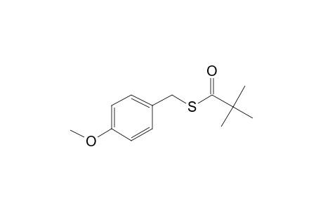 4-Methoxybenzyl mercaptan, S-trimethylacetyl-