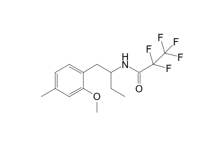 2,2,3,3,3-pentafluoro-N-(1-(2-methoxy-4-methylphenyl)butan-2-yl)propanamide