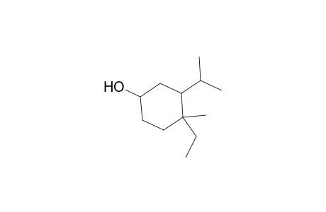 Cyclohexanol, 4-ethyl-4-methyl-3-(1-methylethyl)-, (1.alpha.,3.beta.,4.alpha.)-