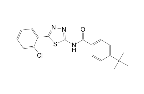 benzamide, N-[5-(2-chlorophenyl)-1,3,4-thiadiazol-2-yl]-4-(1,1-dimethylethyl)-