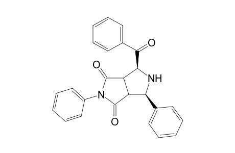 (2S,4R)-2-exo-benzoyl-4-exo,7-diphenyl-6,8-dioxy-3,7-diazabicyclo[3.3.0]octane
