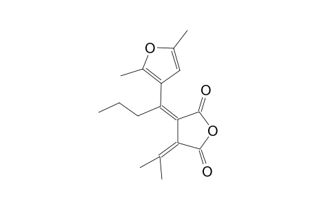 (Z)-2-[1-(2,5-Dimethyl-3-furyl)butylidene]-3-isopropylidenesuccinic anhydride