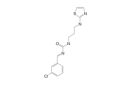 N-[3-(3-CHLOROBENZYLIDEN-CARBAMYL)-PROPYL]-2-AMINOTHIAZOLE