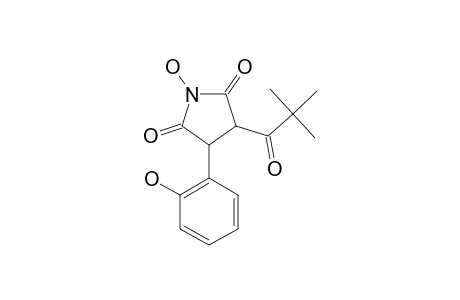 1-HYDROXY-3-(2-HYDROXYPHENYL)-4-PIVALOYL-PYRROLIDINE-2,5-DIONE