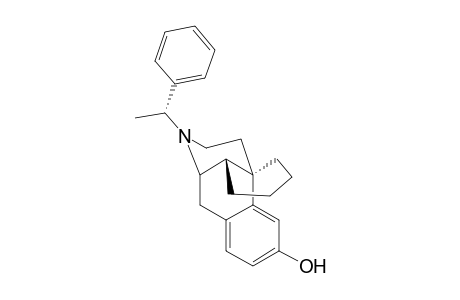 (9S,13S,14S)-(+)-3-Hydroxy-17-[(1R)-1-phenylethyl]morphan