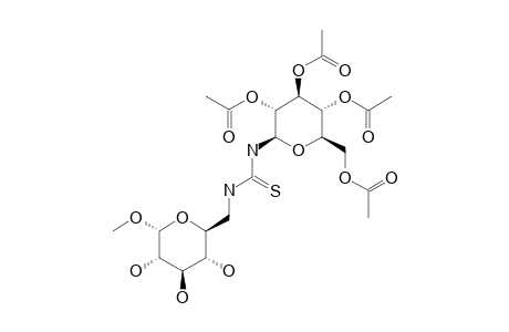 METHYL-6-DEOXY-(2,3,4,6-TETRA-O-ACETYL-BETA-D-GLUCOPYRANOSYLTHIOUREIDO)-ALPHA-D-GLUCOPYRANOSIDE