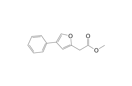 2-(4-phenyl-2-furanyl)acetic acid methyl ester