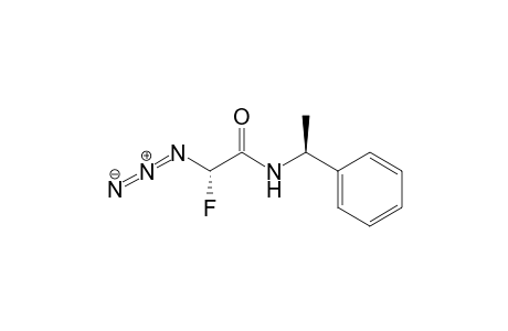 (S)-N-[(S)-1-Phenylethyl]-2-azido-2-fluoroethanamide