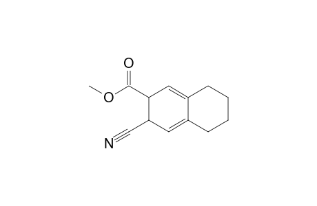 3-cyano-2,3,5,6,7,8-hexahydronaphthalene-2-carboxylic acid methyl ester