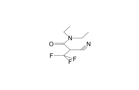 2-CYANO-3,3,3-TRIFLUOROPROPANOIC ACID, DIETHYLAMIDE