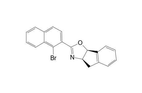 (3aR,8bS)-2-(1-Bromo-naphthalen-2-yl)-4,8b-dihydro-3aH-indeno[2,1-d]oxazole