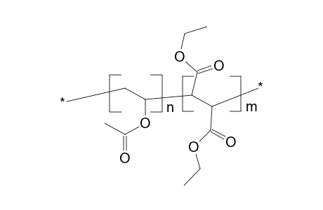 Vinyl acetate-diethyl maleate copolymer