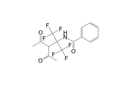 benzamide, N-[2-acetyl-3-oxo-1,1-bis(trifluoromethyl)butyl]-