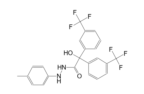 benzeneacetic acid, alpha-hydroxy-3-(trifluoromethyl)-alpha-[3-(trifluoromethyl)phenyl]-, 2-(4-methylphenyl)hydrazide