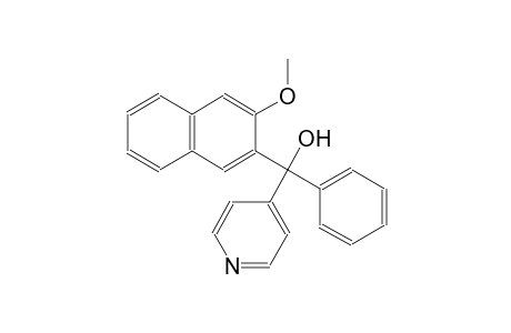 (3-methoxy-2-naphthyl)(phenyl)4-pyridinylmethanol