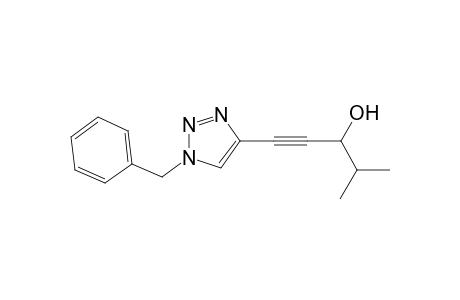 1-(1-benzyl-1H-1,2,3-triazol-4-yl)-4-methylpent-1-yn-3-ol