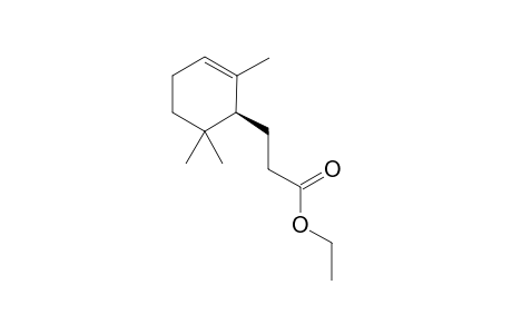 3-(2,6,6-trimethyl-1-cyclohex-2-enyl)propanoic acid ethyl ester