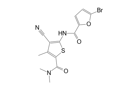 5-bromo-N-{3-cyano-5-[(dimethylamino)carbonyl]-4-methyl-2-thienyl}-2-furamide
