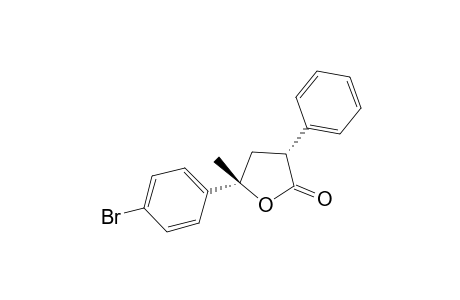 (3R,5S)-5-(4-bromophenyl)-5-methyl-3-phenyl-2-oxolanone