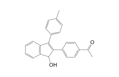 2-(4-Acetylphenyl)-3-(4-methylphenyl)-1H-inden-1-ol