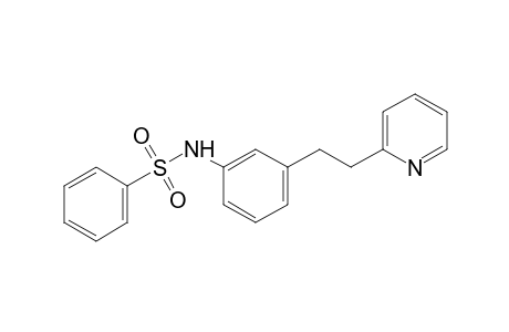 3'-[2-(2-pyridyl)ethyl]benzenesulfonanilide