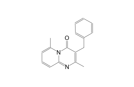 4H-pyrido[1,2-a]pyrimidin-4-one, 2,6-dimethyl-3-(phenylmethyl)-