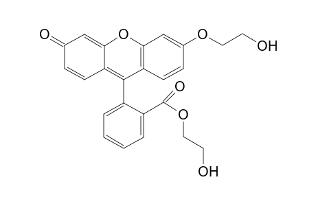 O-(2'-Hydroxy)ethyl fluorescein (2''-hydroxy)ethyl ester