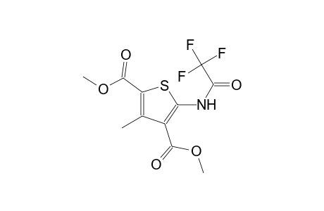 Dimethyl 3-methyl-5-[(trifluoroacetyl)amino]-2,4-thiophenedicarboxylate